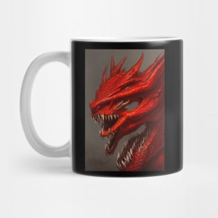 Uruloki Red Dragon Mug